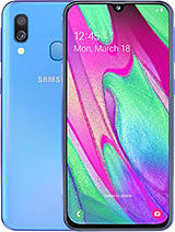 Best available price of Samsung Galaxy A40 in Nigeria
